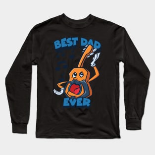 best dad ever music notes Long Sleeve T-Shirt